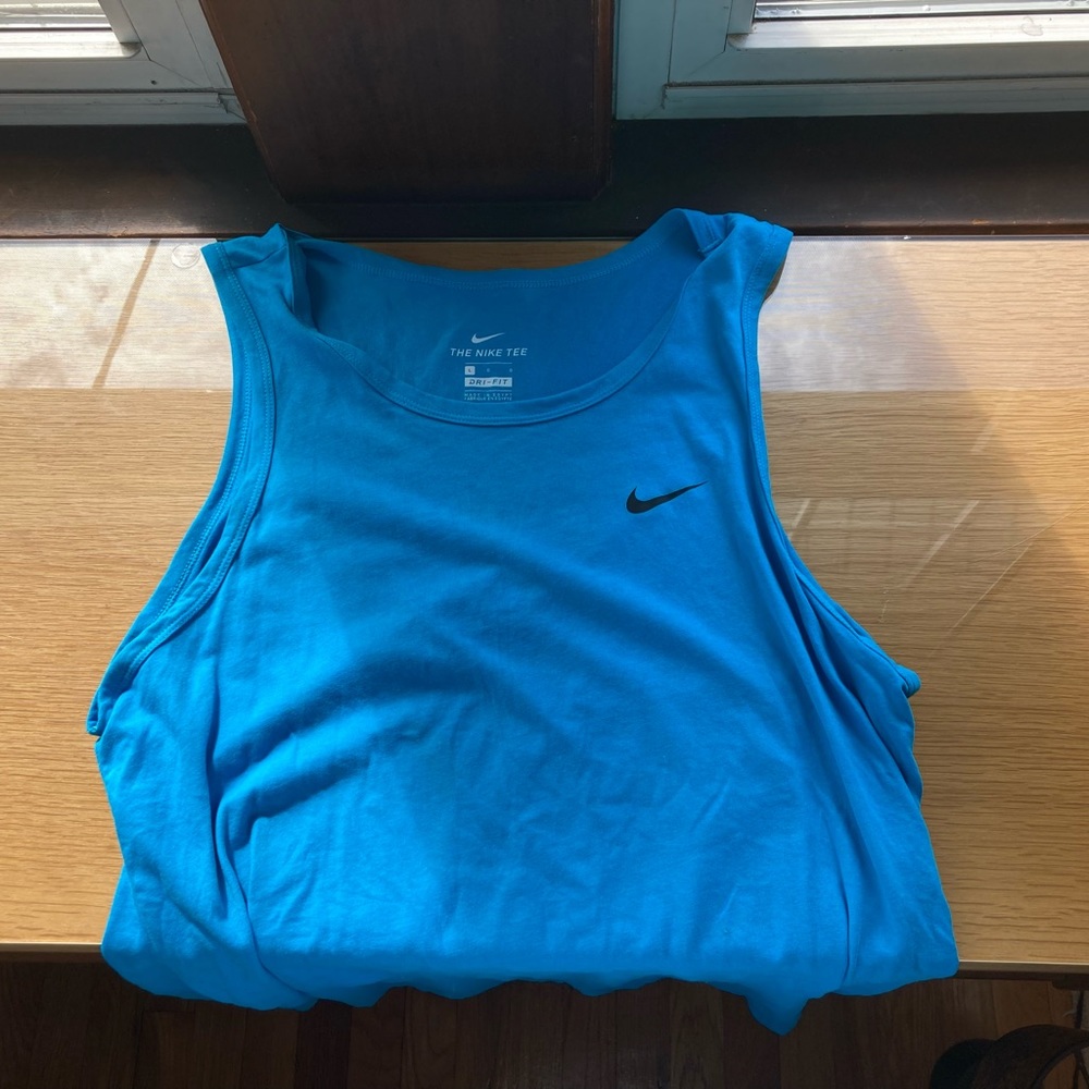 Nike Blue Dri-Fit Tank Top Men’s Size Large Great Condition!
